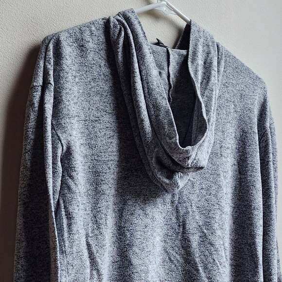 Art Class Juniors Gray Lace Hooded Pullover Sweater Size XL (14/16) - Picture 10 of 13